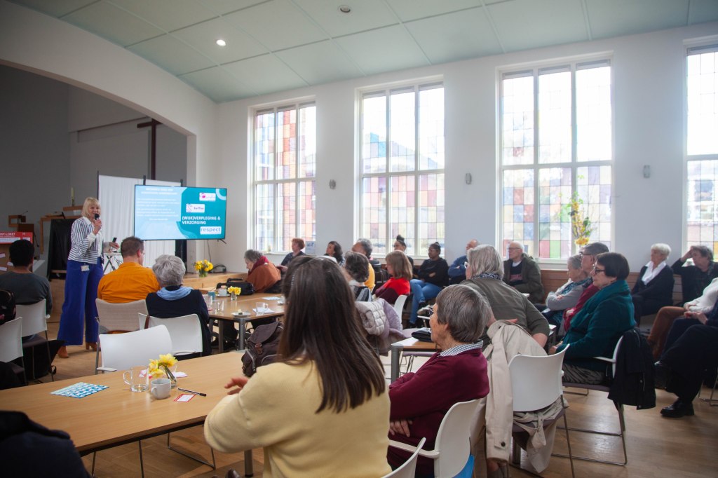Presentatie in de zaal